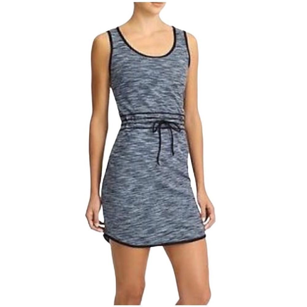 Athleta blue paddle out space dyed tank dress size S